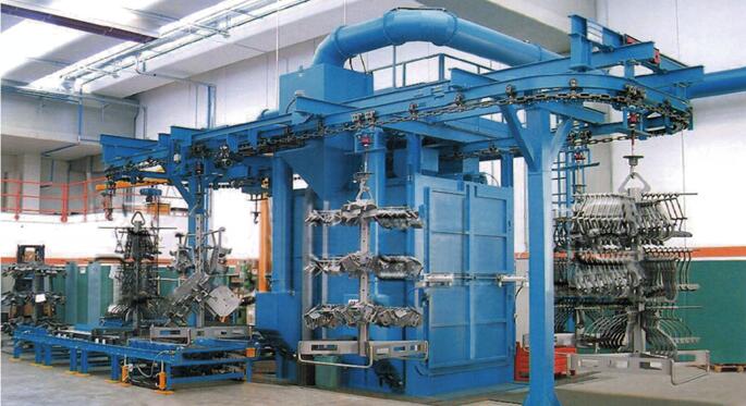 懸鏈通過式拋丸清理機(jī)